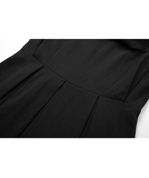 Asymmetric Bow Pleated Top
